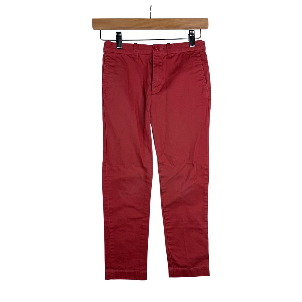 Crewcuts Boys Chino Pants size 8 Red